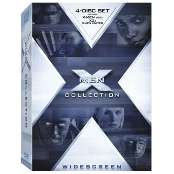 FOX X-Men Collection (DVD, Blu-ray) (4-disc) [2003]