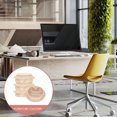 thumbnail image 6 of Yuangui 4Pcs Furniture Coasters Furniture Caster Cups Bed Stoppers Round Furniture Casters Leg Floor Protectors, 6 of 11