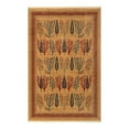 thumbnail image 3 of Unique Loom Fars Collection Area Rug - Mesquite (6' 1" x 9' Rectangle Tan/Red), 3 of 7
