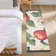 thumbnail image 3 of Yayeee Runner Rug for Bedroom 2'x6' Machine Washable Hallway Non Slip Mat, Apples Flower Pattern, 3 of 8