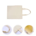 thumbnail image 3 of Gymnture 5pcs Canvas Tote Bags Lightweight Reusable Grocery Bags - DIY Advertising, 3 of 10