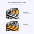 thumbnail image 4 of WAASOSCON Hot Dog Grill Roller 18 Hot Dog 7 Roller Sausage Roller Rack Sausage Roller Rack 1200W Portable Commercial Stainless Steel BBQ Accessories 110V Barbecue Picnic high grade, 4 of 11