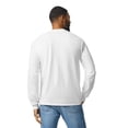 thumbnail image 3 of Gildan Men's DryBlend Long Sleeve T-Shirt, 9-Pack Crewneck Pullover Shirts White Casual Tee, S, 3 of 5
