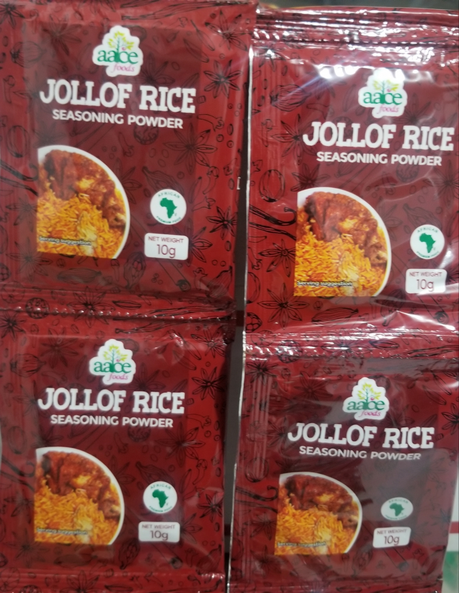 Jollof Rice Seasoning Powder 10g x 10 Sachets