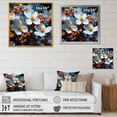 thumbnail image 4 of Designart "Burst Of Dogwood Blossoms I" Dogwood Floater Framed Wall Art Prints, 4 of 5