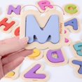 thumbnail image 5 of Juego de mesa de alfabeto de madera, juego de mejorar la inteligencia, tarjetas de juguete Feliz Sencillez, 5 of 5