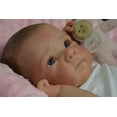 thumbnail image 3 of 20 Inch Handmade Lifelike Reborn Doll - High Detail Vinyl Girl Baby Doll with Realistic Skin Texture - Gift for Kids Age 3+, 3 of 5