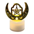 thumbnail image 1 of Ramadan Decorations Lantern Lights Moon Shaped Mubarak Crafts LED Night Light Home Table Bedroom Gift Party Festival Decor, 1 of 2