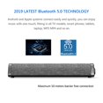 thumbnail image 2 of Bocina HONEST KIN  barra de sonido 10W + control -gris, 2 of 3