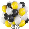 thumbnail image 1 of Globos de látex de helio para fiesta de cumpleaños de adultos, decoraciones de boda, Baby Shower, niños, oro, negro, rosa, 10, 20, 30, 50 piezas, 10, 12 pulgadas, 1 of 7