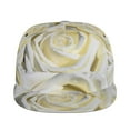 thumbnail image 2 of Haiem White Rose Classic Snapback Cap Flat Bill Hat Baseball Cap Adjustable Size Cotton Dad Hat, 2 of 9