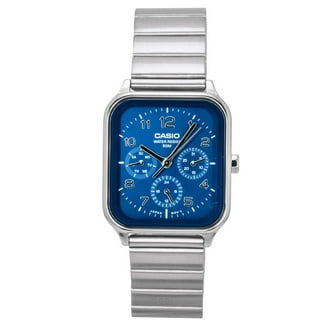 Casio Men's Standard Analog Quartz Watch with Moon Phase, Black