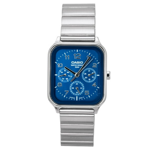 Casio Standard Analog Stainless Steel Blue Dial Quartz MTP-M306D-2AV Men's Watch
