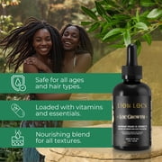 Lion Locs Hair & Scalp Growth Oil for Dreadlocks, Unisex