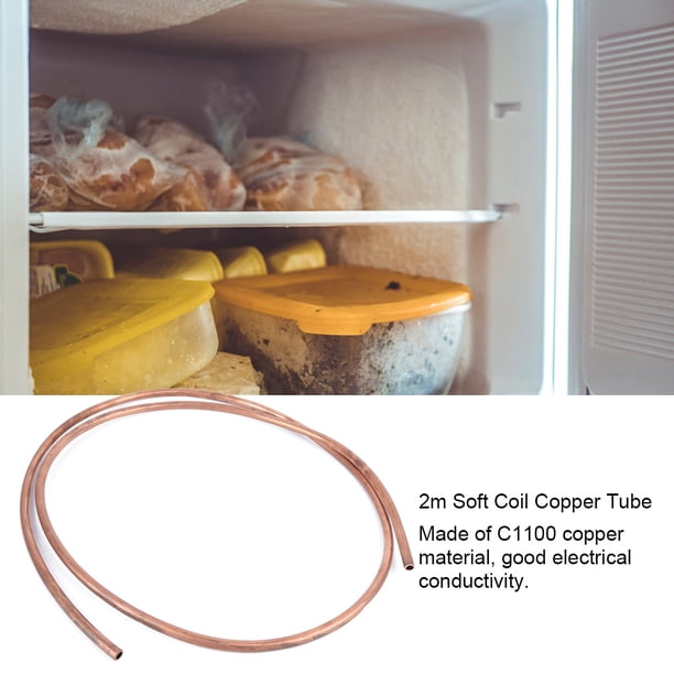 Tubo De Cobre Resistente A La Oxidación, Tubo De Cobre Blando De Cobre Resistente A La Corrosión, Refrigerador Para Refrigeración