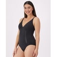 thumbnail image 2 of Women's Bali DFS105 360° Smoothing Bodysuit Firm Control (Black 2X), 2 of 5