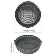 Silicone Air Fryer Mat Baking Pan The Fryer Mat Is Lined With A Non