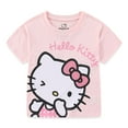 thumbnail image 2 of Hello Kitty Short Sleeve T-Shirt and Shorts Set (Girls), 2 Piece Set, Sizes 4-6X, 2 of 8