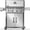 Stainless Steel, variant on Napoleon Rogue PRO 425 3-Burner Natural Gas Grill in Stainless Steel with Infrared Side Burner