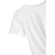 thumbnail image 4 of Dinheiro Camiseta corta de verano para mujer, camiseta de manga corta sólida con frente torcido, XL,, 4 of 5