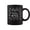 Black, variant on Mommy In Winter Onederland 1St Birthday Girl Snowflake Coffee Mugs