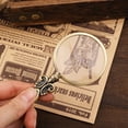thumbnail image 3 of 1pc Portable Handheld Magnifying Mirror Vintage Style Glass Lens Reading Lens Copper/Gold/Silver/Bronze 14.3cmx1.5cm, 3 of 10