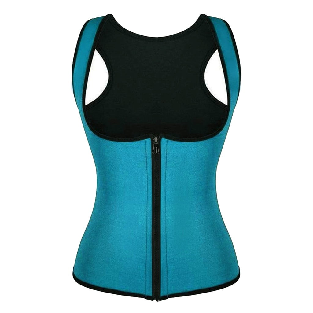 Waist Trainer Vest Women Waist Cincher Tummy Control Slimming Shapewear,Beige,2XL,United States