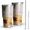 Newspaper Text Sunflower, variant on 30oz Black White Checker Sunflower Pattern Tumblers Stainless Steel Tumbler with Lid and Straw,Vacuum Insulated Double Wall Travel Tumbler Cups Mug with Cleaning Brush for Coffee,Tea