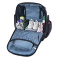 thumbnail image 2 of Fisher-Price Large Multi-Pocket Multifunction Kaden Baby Diaper Bag Backpack for Infant Boys & Girls with Insulated Bottle Pocket, Changing Pad, Wipes Dispenser in Unisex Navy Blue, 2 of 6