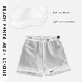 thumbnail image 5 of Kids' Beach Pants Comfortable Swim Trunks Hearts and String Garland Shorts for Pool Vacation and Lounge Wear 5T, 5 of 8