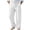 White, variant on Homeyce Casual Cotton Linen Pants for Men with Elastic Waist Drawstring Wide Leg Pants with Pockets Cotton Linen Long Pants Loose Fit Summer Beach Lightweight Linen Dress Trousers,White 3XL