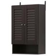 thumbnail image 2 of FURINNO Indo Double Porte Armoire Murale, 19,7 Pouces, Expresso, 2 of 4