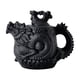 thumbnail image 1 of Tetera de arcilla morada, diseño elegante, hecha a mano, suministros para la ceremonia del té, tetera china. negro, 1 of 9