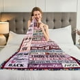thumbnail image 2 of Daughter Gifts from Mom, Daughter Blankets from Mom, Birthday Gifts for Daughter Adult, Gifts for Daughter Christmas Valentines Day Thanksgiving New Year Throw Blanket 50"x60", 2 of 6
