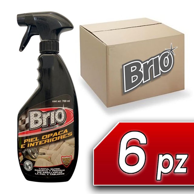 6 pz - BRIO PIEL OPACA E INTERIORES 700 ML - 6pz BRIO 7502307131386MP