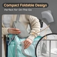 thumbnail image 4 of Baby Proof Me Essentials Funda de Inodoro para Niños Pequeños Protección contra Salpicaduras, Asiento de Orinal de Viaje Plegable Gris con Bolsa de Almacenamiento, 4 of 6