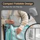 thumbnail image 4 of Baby Proof Me Essentials Funda de Inodoro para Niños Pequeños Protección contra Salpicaduras, Asiento de Orinal de Viaje Plegable Gris con Bolsa de Almacenamiento, 4 of 6