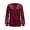 zc-Wine, variant on AWZXDE 2026 Girls Long Sleeve Loose Fit Round Neck Glitter Top For Year Holiday Party Carnival Casual Wear And Girls Tops Apparel Black,9-10 Years