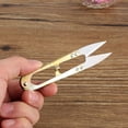 thumbnail image 5 of Kifdiifgoso 2PCS Metal U-Shaped Sewing Scissors Tailors Cutter Small Snippers Trimmers - Stitch Nippers I2R5, 5 of 8