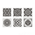thumbnail image 2 of Pintura de pared, muebles de piso, plantilla de pintura decorativa 30 * 30, decoración de pintura, 2 of 5