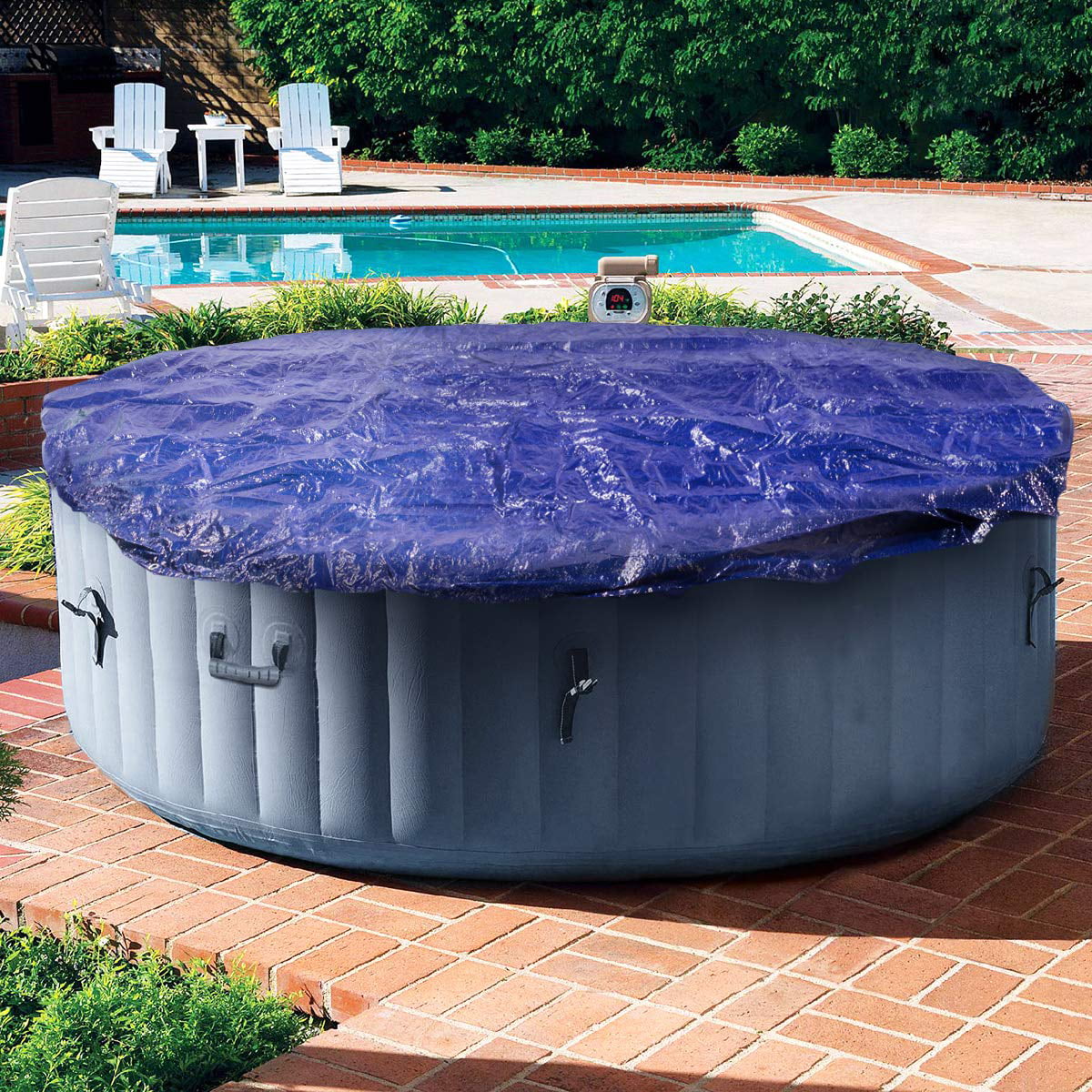 24 Ft Above Ground Pool Cover For Winter or Summer