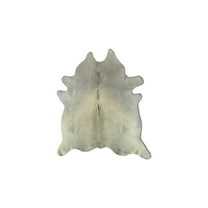 Natural Kobe Cowhide Rug | Natural & light grey | 5'x7'