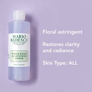 Mario Badescu Alcohol-Free Witch Hazel Facial Toner for Aging Skin, Infused with Lavender/Rose Water and Aloe Vera, Face Toner Skin Care for Combination or Dry Skin, 8 fl oz