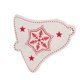 thumbnail image 4 of Colgante colgante de adorno de campana pequeña de estrella de corazón de 10 piezas GeweYeeli JR0959-14, 4 of 5