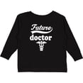 thumbnail image 3 of Inktastic Future Doctor Medical Career Boys or Girls Long Sleeve Toddler T-Shirt, 3 of 5