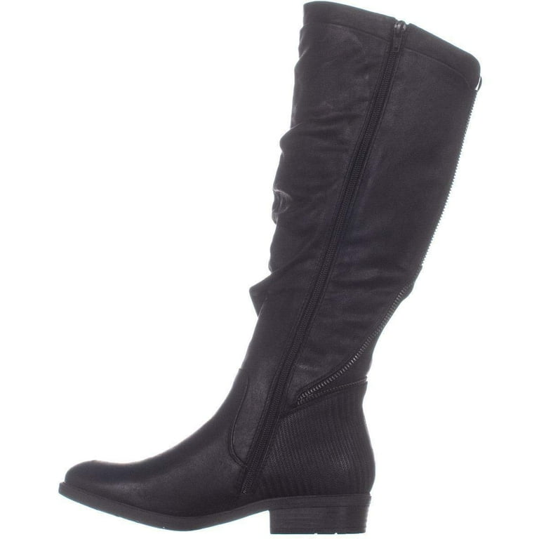 Bare Traps Womens Yulissa Closed Toe Mid Calf Fashion Boots Black Size 7.5