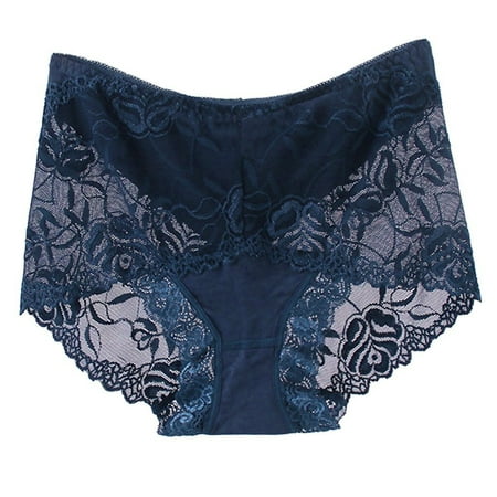 Yuhangmm Panties Hollow Breathable Ladies Sexy Quality Size Transparent Big Lace Night Robe Women Lingerie