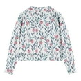 thumbnail image 5 of Bnwani Long Sleeve Toddler Shirts Plain Hoodless Fleece Printed Tops 7-8 Years, 5 of 5