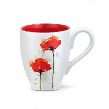 Demdaco - Dean Crouser - 16 oz. Mug - Poppy