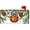 Christmas Monogram E Mailbox Cover, variant on Merry Christmas Monogram Letter F Mailbox Cover Magnetic 21x18 Inch, Family Last Name Initial Post Letter Box Covers, Winter Holiday Xmas Seasonal Outdoor Yard Standard Mailbox Decor